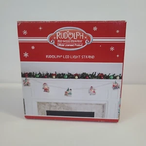 Rudolph LED Indoor 4 ft Light Strand battery operated - Picture 1 of 4