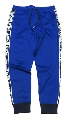 Polo Sport Ralph Lauren Men's Royal Blue Logo Tape Fleece Jogger Pants - Image 1 of 4