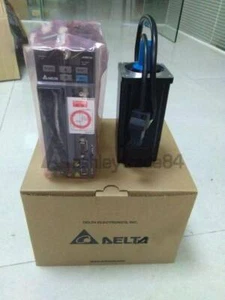 Delta 200w 3000rpm Bremse AC Servo Motor Rechts Set Ecma-c20602ss+Asd-b2-0221-b - Picture 1 of 8