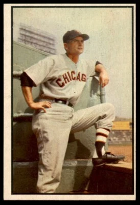 1953 Bowman Color Paul Richards NM-MT Chicago White Sox #39 *Noles2148* - Image 1 of 2