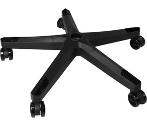 28 Inch Heavy Duty Nylon Gaming Office Chair Base Replacement Part W/ 5 Casters - Picture 1 of 12