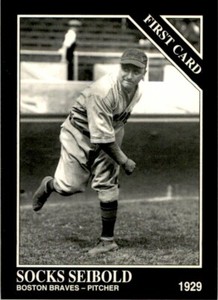 1993 CONLON COLLECTION TSN -  #975 SOCKS SEIBOLD BOSTON BRAVES