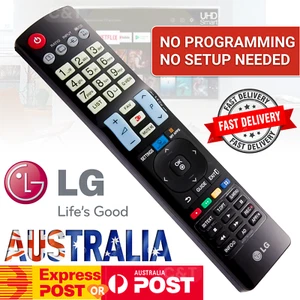 New Genuine LG TV Remote Control Replacement For 3D HDTV LED LCD Years 2000-2025 - Picture 1 of 7