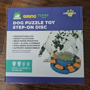 KADTC Dog Toy Puzzle Step On Disc Level 1 and 2 Difficulty Learning Toy - Picture 1 of 6
