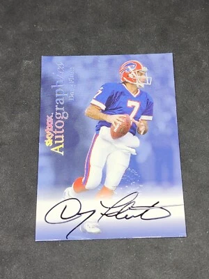 Doug Flutie 1999 Fleer Skybox "Autographics" Autograph Auto - Check my Store! - Image 1 of 4