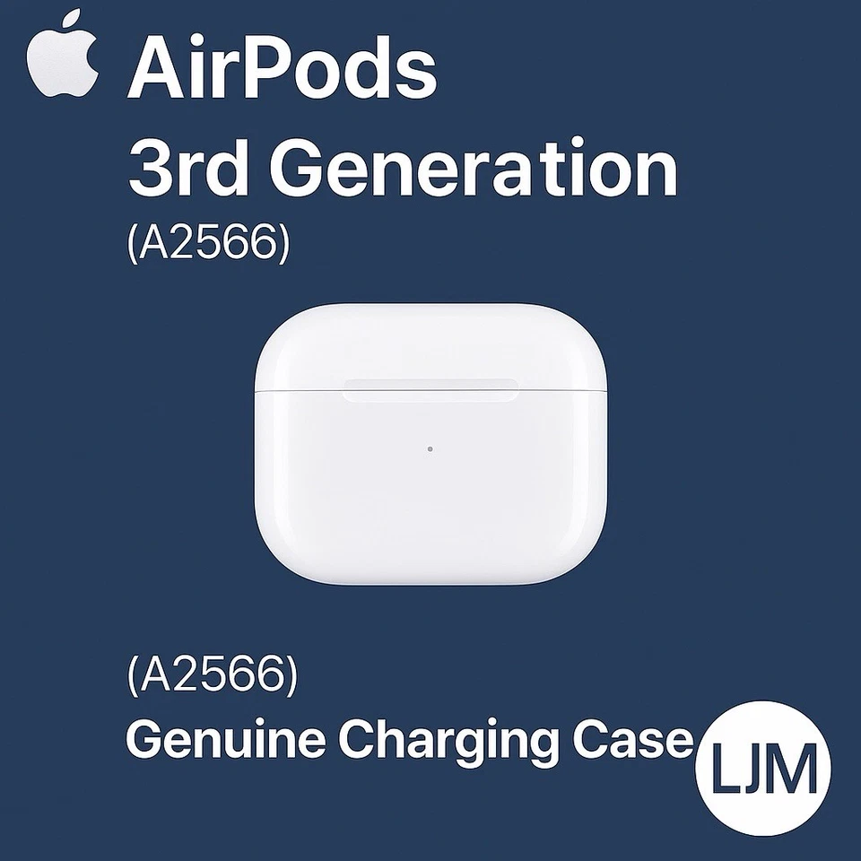 Apple AirPods 3rd Gen MagSafe Charging Case A2566 – Genuine Original, Tested - Image 1 of 1