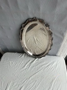 Webster Wilcox International Silver American Rose 309 Oval Tray - Picture 1 of 4