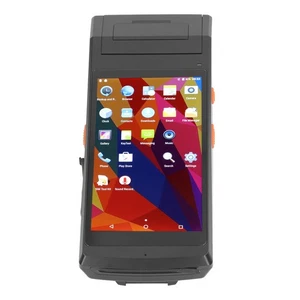 100-240VAC EU PDA Terminal 5.5 Inch IPS Screen Handheld Barcode Scanner Thermal - Picture 1 of 12