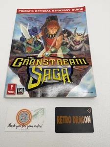 The Granstream Saga Prima Strategy Guide THQ PS1 RPG Fast Free Shipping - Foto 1 di 9