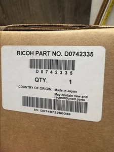 Genuine Ricoh ProC651EX, C751 Cleaning Unit D0742335 New - Afbeelding 1 van 2