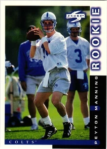 PEYTON MANNING RC 1998 SCORE #233 ROOKIE COLTS HOF - Picture 1 of 2