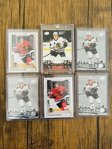 2023-24 Upper Deck Young Guns Retro Bundle Lot Connor Bedard RC ROOKIE SP NHL X6 - Picture 1 of 13