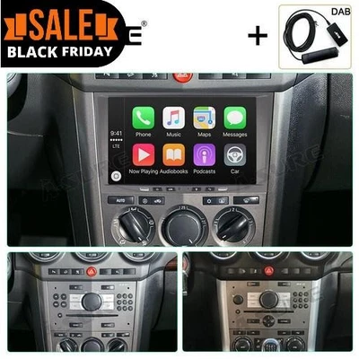 Mit DAB+ Für Opel Corsa C/D Zafira B Astra H Android 14 Carplay Autoradio GPS BT - Bild 1 von 4