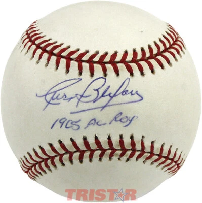 Curt Blefary Autographed Official AL Baseball Inscribed 1965 AL ROY PSA - Image 1 of 2