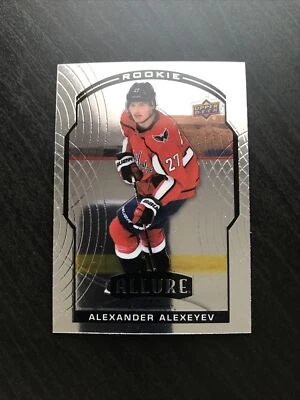 2020-21 Upper Deck Allure Rookie #86 Alexander Alexeyev Washington Capitals RC - Image 1 of 2