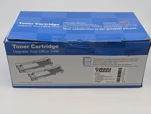 2PK Brother Compatible TN630 TN660 High Yield Black Toner Cartridge NEW - Picture 1 of 4