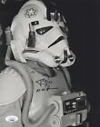 Star Wars- Paul Jerricho Signed At-At Driver 8X10 Photo Jsa Coa