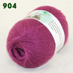 1 Knäuel 50g SPITZE Acryl Wolle Kaschmir Handstrickgarn Brombeere 238-904 - Bild 1 von 24