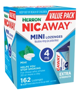 Herron Nicaway Mini Lozenges 4mg - 162 Pack - Picture 1 of 3