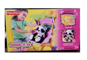 Fisher-Price Snuggle-kins Musical Stroller SnuggleKins Hard to find rare - Picture 1 of 1