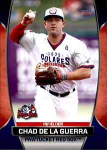 2018 Pawtucket Red Sox Choice 11 Chad De La Guerra Phoenix Arizona Baseball Card