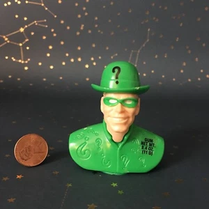 Contenedor de dulces Batman Acertijo de colección figura juguete adorno de pastel - Imagen 1 de 2