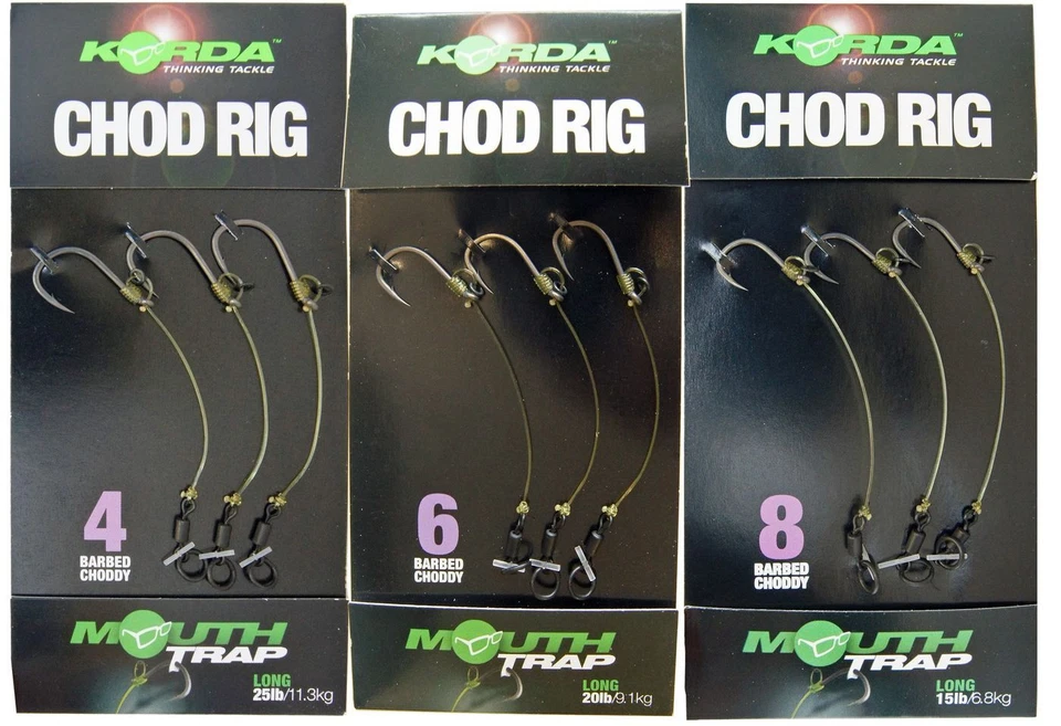 Korda Chod Rig Long 7,5cm - 3 Karpfenmontagen, Karpfen Rigs, Karpfenrig - Bild 1 von 1