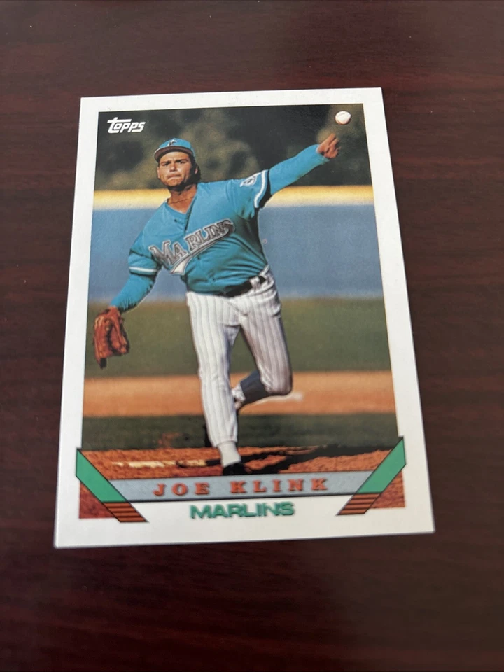 1993 Topps Traded #95T Joe Klink Florida Marlins - Image 1 of 1
