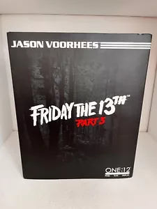 MEZCO COLLECTIVE 1:12 FRIDAY THE 13TH PART 3 JASON VOORHEES ULTIMATE FIGURE - Picture 1 of 9