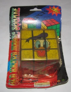 (Vintage??) RARE Donald Duck Rubix Cube TYPE COLLECTIBLE PUZZLE (B5) - Picture 1 of 4