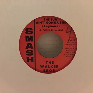The Walker Bros.  The Sun Ain't Gonna Shine(anymore) /After the Lights Go Out 45 - Picture 1 of 2