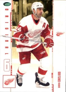 2003-04 Parkhurst Original Six DETROIT RED WINGS #2 Chris Chelios