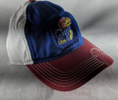 Gorra de béisbol LZ Adidas adulto talla única para todos Kansas Jayhawks NCAA NUEVA D126 Foto 1 de 4