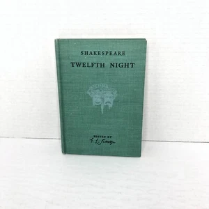 SHAKESPEARE TWELFTH NIGHT Edited by George Lyman Kittredge 1941 Vintage HC Book - Picture 1 of 10