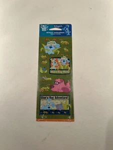 Blue’s Clues Blue’s Bug Hunt Adventure Vintage Aufkleber Neu im Paket 2003 - Bild 1 von 3