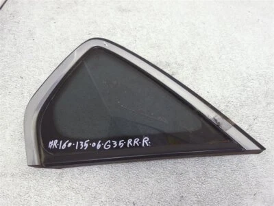 Infiniti M35 2006-2010 pasajero trasero cuarto derecho ventana vidrio 76830-Eg000 Foto 1 de 4