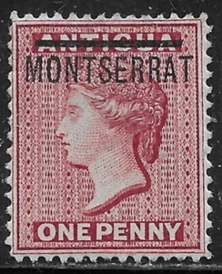 MONTSERRAT SC6 SG6 MINT HINGED - Picture 1 of 1