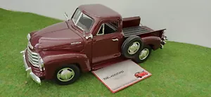 CHEVROLET Pick Up 3100 ouvert 1953 bordea 1/18 MIRA voiture miniature collection - Foto 1 di 9