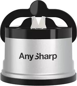AnySharp Knife Sharpener, Hands-Free Safety, PowerGrip Suction, Safely Sharpens - Picture 1 of 1