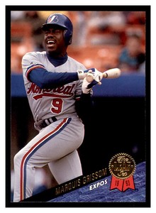 1993 Leaf #129 MARQUIS GRISSOM Montreal Expos