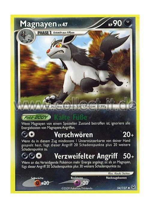 Pokemon Platin 54/127 - Magnayen Deutsch - Bild 1 von 1