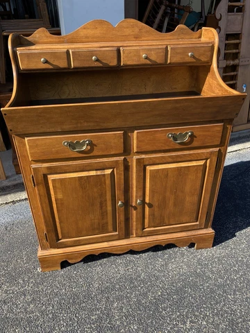 Ethan Allen Circa 1776 Collection Dry Sink Buffet Cabinet Cover