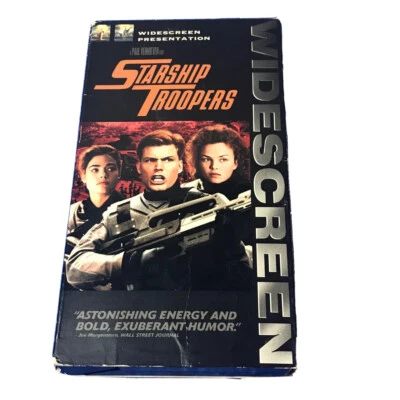 Starship Troopers VHS Widescreen Version Scifi - Image 1 of 4
