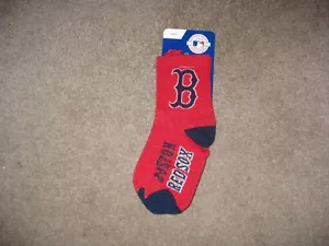 1 Paar Boston Red Sox Crew Socken, Größe Kind - Bild 1 von 1
