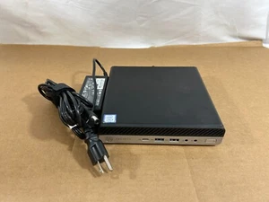 HP ProDesk 600 G5 Desktop Mini i5-9500T 8GB Ram 256GB Nvme Win11 Pro - Picture 1 of 6