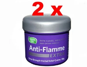 2x Nature's Kiss Crema Antifiamma EXTRA Erborilievo 90g - Foto 1 di 1
