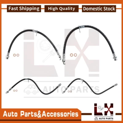 4 mangueras de freno delanteras traseras izquierda derecha Sunsong para Lexus ES350 2009 2008 2007 Foto 1 de 4