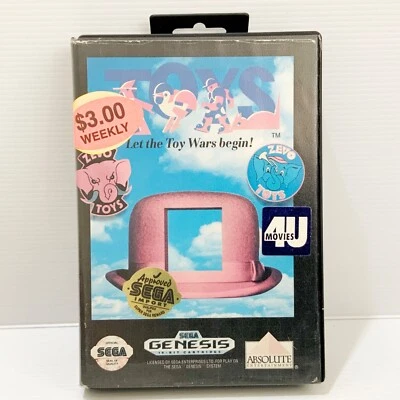 Toys + Box & Manual - Sega Genesis - Tested & Working - Free Postage - Image 1 of 4