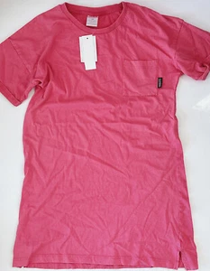 Girls Kids Mango Short Sleeves Rose Pink Summer Long tops T Tee Shirt 14 - Picture 1 of 8