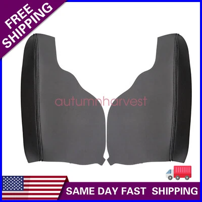 2Pcs For 2011 2012 2013 2014 2015 Honda Odyssey Door Armrest Cover Leather Black - Image 1 of 4